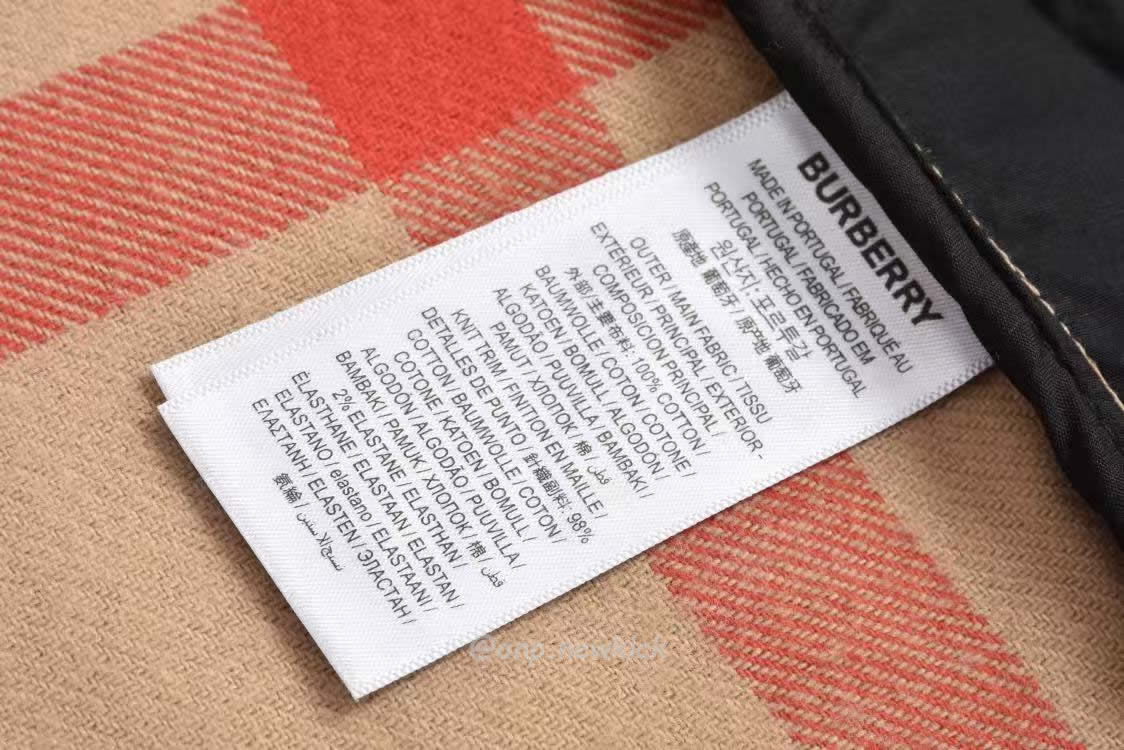 Burberry Check Wool Cotton Zip Front Shirt (9) - www.newkick.org